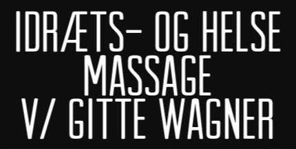 Idræts- Og Helsemassage v/Gitte Wagner